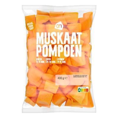 Zoete Pompoenstukjes (zak, 400g)