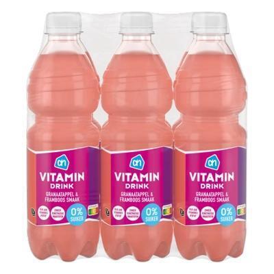 AH Vitamin drink granaatappel 0% (6 × 0.5L)