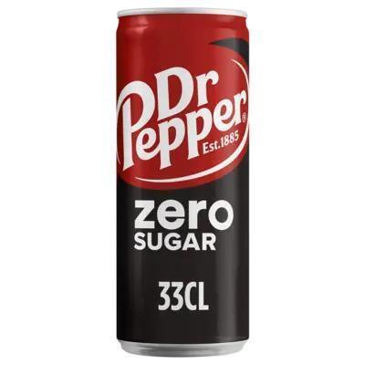 Dr Pepper Zero sugar 6-pack (33cl)