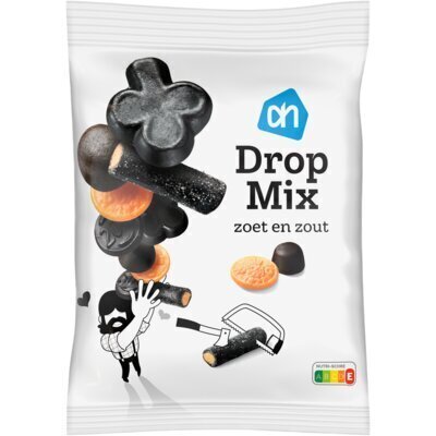 AH Gemengde drop zoet en zout (400g)