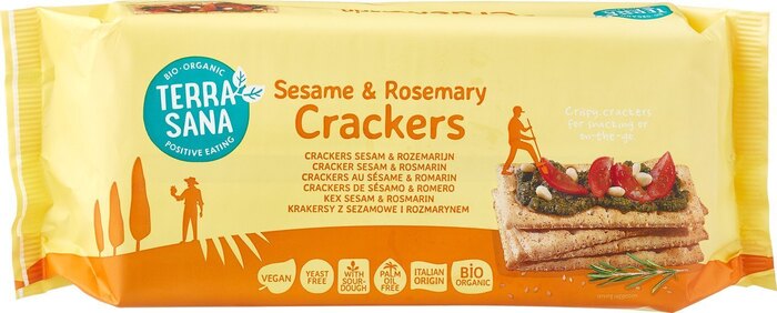 Crackers sesam rozemarijn (250g)