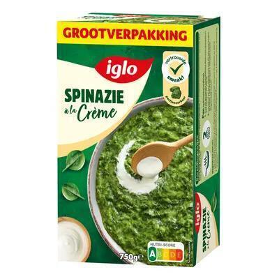 Spinazie à la crème (Doos, 750g)