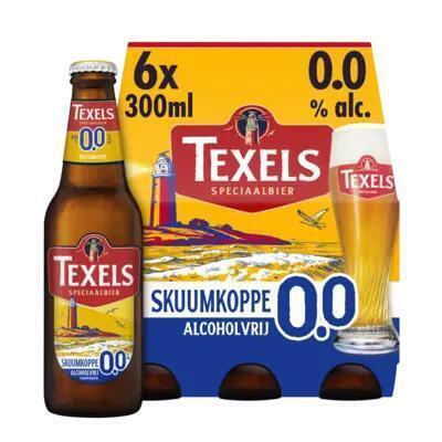 Texels Skuumkoppe 0.0 Bier Fles 300 ml (6 × 30cl)