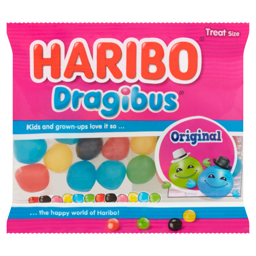 Haribo Dragibus Original Treat Size 25 g (25g)