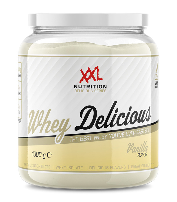 Maak kennis met Whey Delicious; volgens vele gebruikers de lekkerste eiwitshake op de markt! Whey Delicious zich boordevol hoogwaardige wei-eiwitten, BCAA’s en glutamine en met een eiwitpercentage van (1kg)