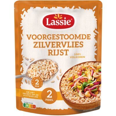 Lassie Panklaar Zilvervliesrijst (Zak, 250g)