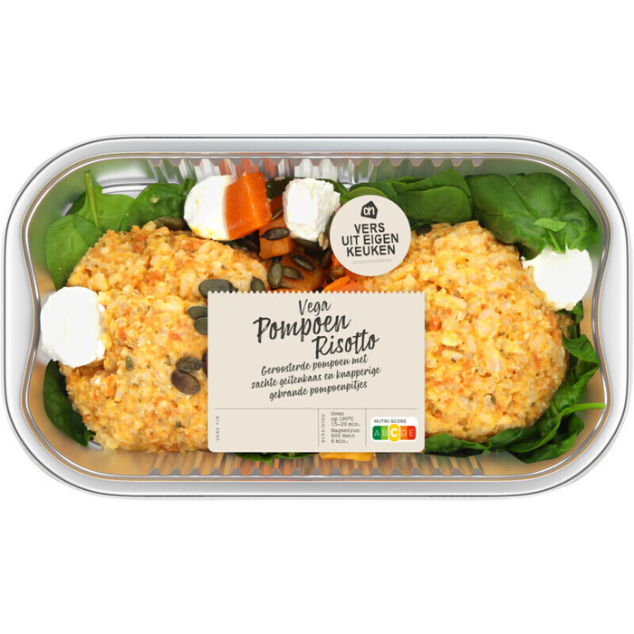 AH Ultra verse maaltijd pompoenrisotto (455g)