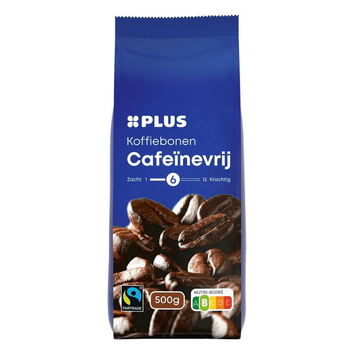 Koffiebonen Cafeïnevrij Fairtrade (Zak, 500g)