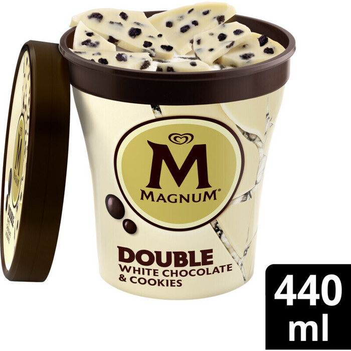 Magnum pint white cookies (Pak, 44cl)
