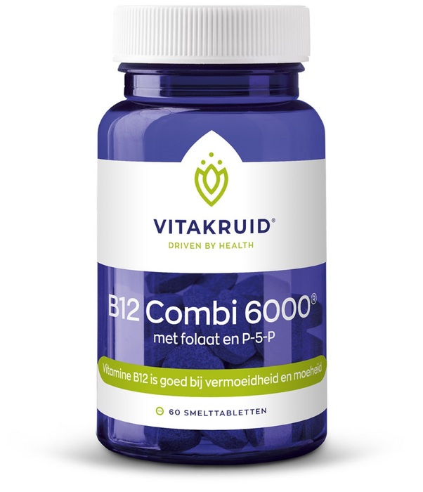 Vitakruid B12 combi 6000 met folaat en p-5-p