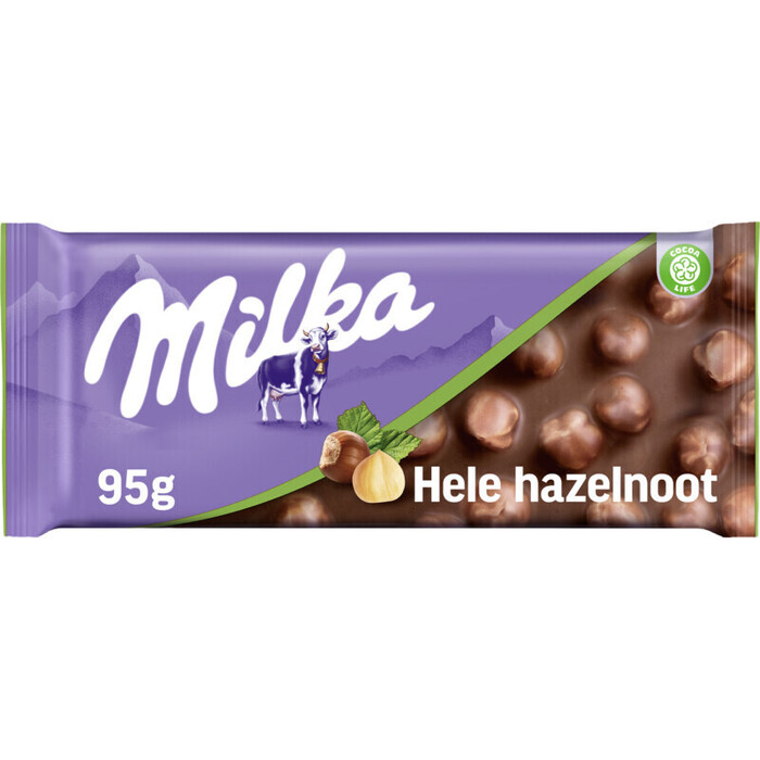 Milka Hele hazelnoot (95g)