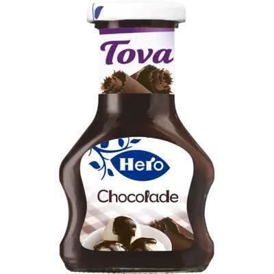 Tova dessertsaus chocolade (Fles, 125ml)
