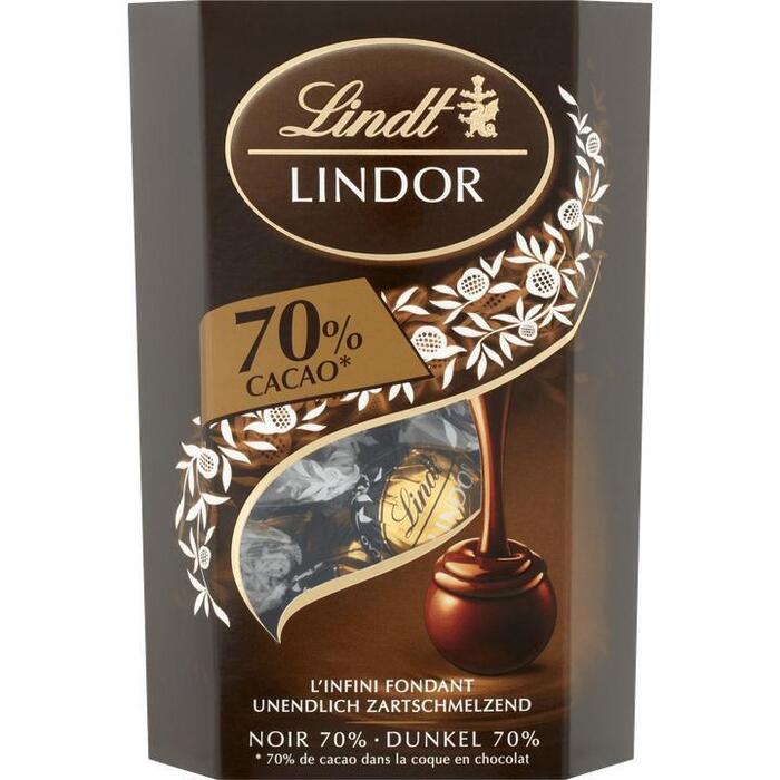 Lindt Lindor cornet 70% (200g)