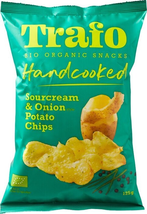 Handcooked chips sourcream & union (125g)
