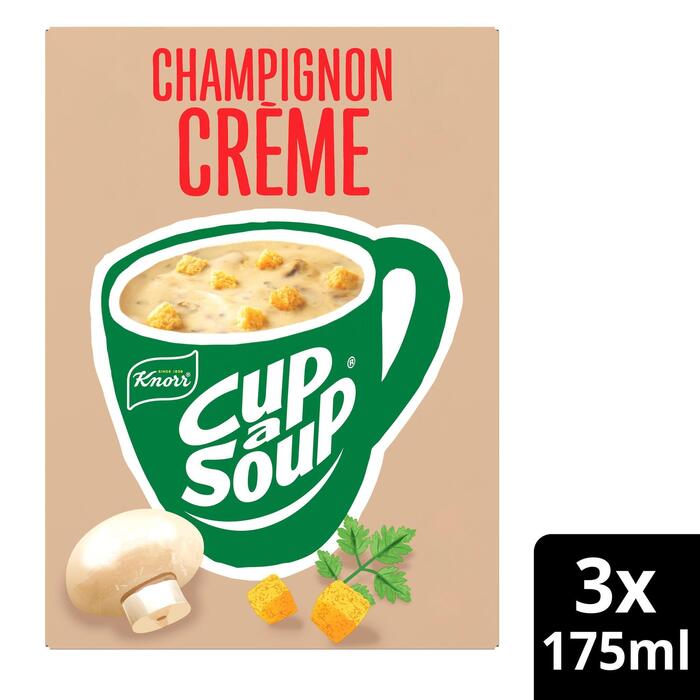 Unox Cup-a-soup champignon creme (Doos, 51g)