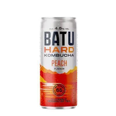 Batu Hard kombucha peach (250ml)