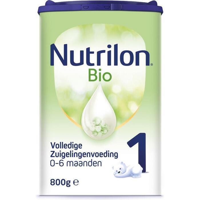 Nutrilon Bio 1 Volledige Zuigelingenvoeding 0-6 Maanden 800g (Doos, 800g)