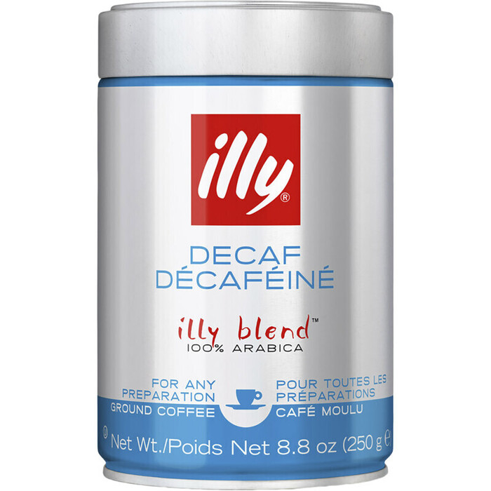 illy Deca Decaffeinated Ground Coffee 250 g (250g)