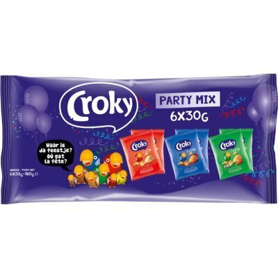 Partymix (zakjes, 6 × 30g)