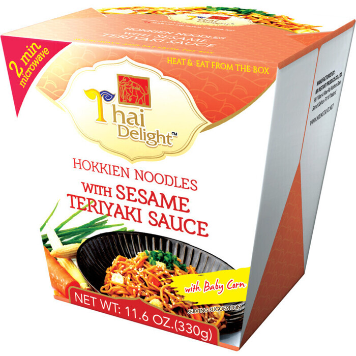 Thai Delight Hokkien noodles sesame teriyaki (330g)