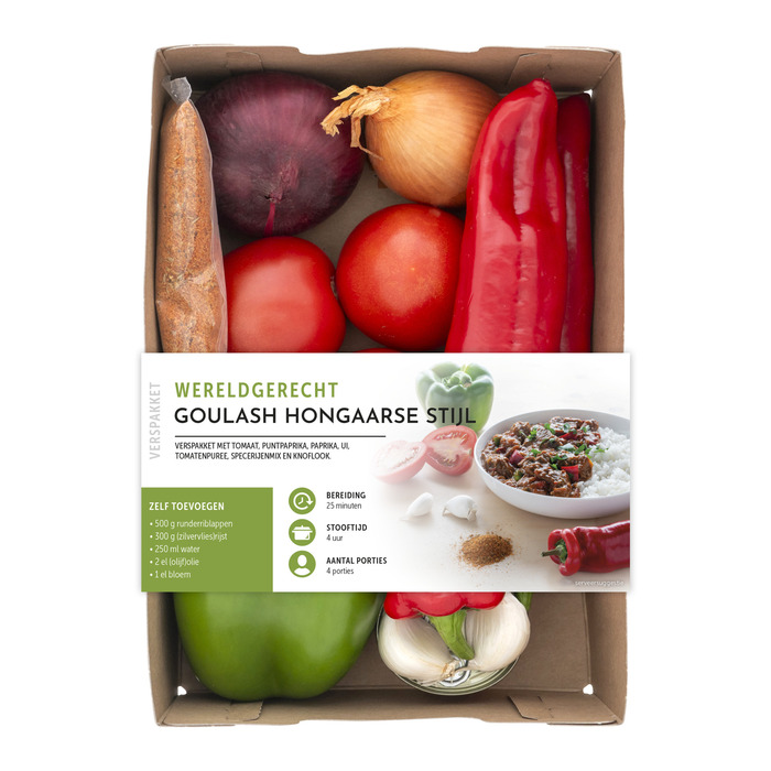 VERSPAKKET GOULASH (833g)