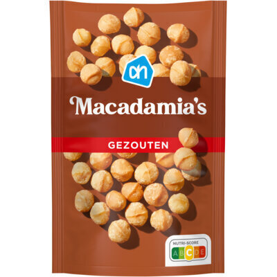 AH Macadamia gezouten (125g)