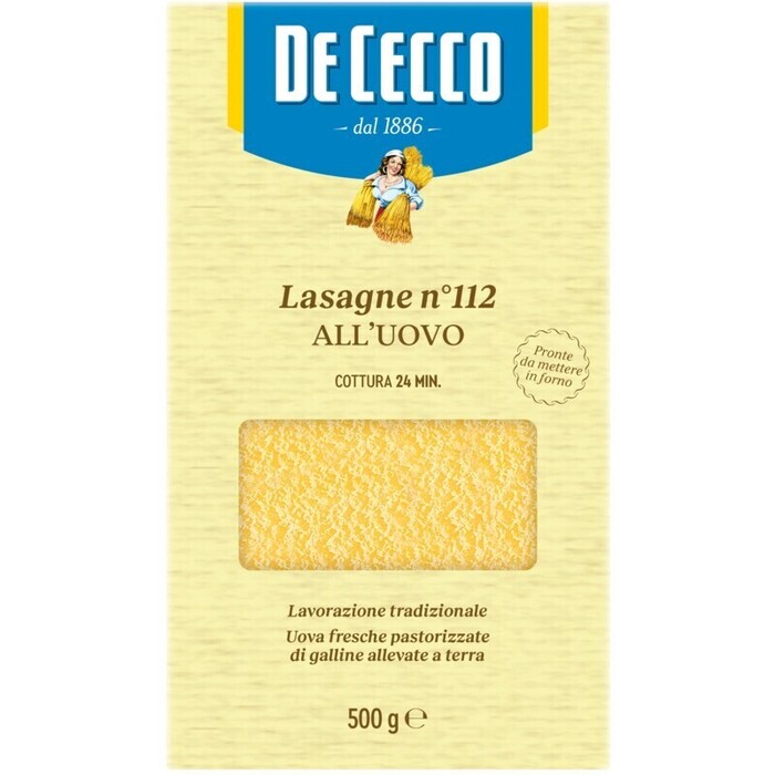 De Cecco Lasagne all'uovo n° 112 (500g)