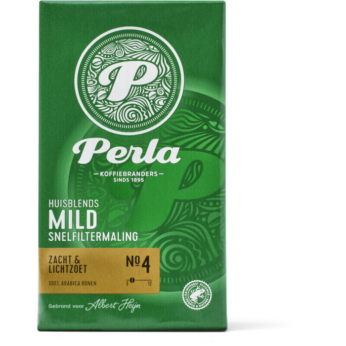 Perla Huisblends Mild snelfiltermaling (250g)