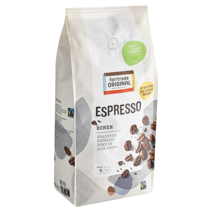 Fairtrade Original Espresso Bonen 1000 g (1kg)