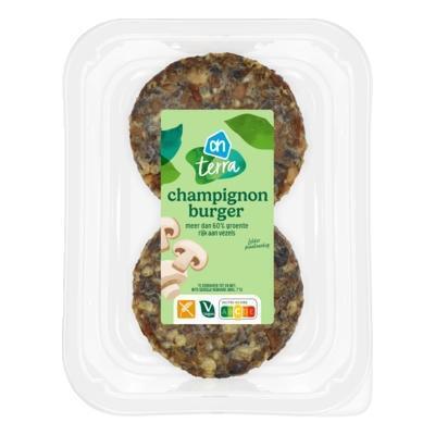 AH Vegetarische champignonburger (160g)