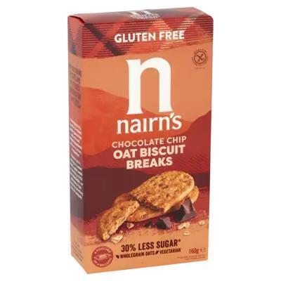 Nairn's Gluten Free Biscuit Breaks Oats & Chocolate Chip 160 g (160g)