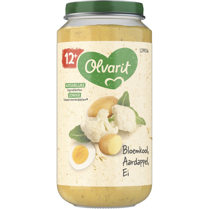 Bloemkool aardappel ei 12 mnd (Pot, 250g)