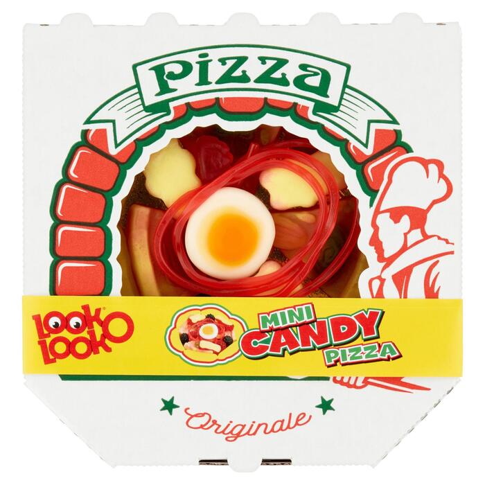 Look-O-Look Mini Candy Pizza 85g (Doos, 85g)