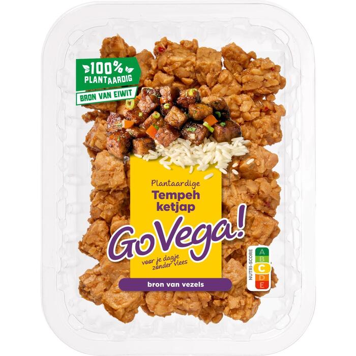 Tempeh blokjes ketjap (180g)