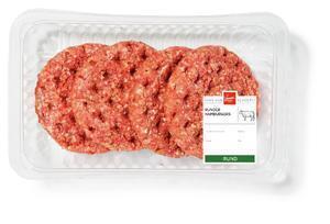 Csw runderhamburger 4st (400g)