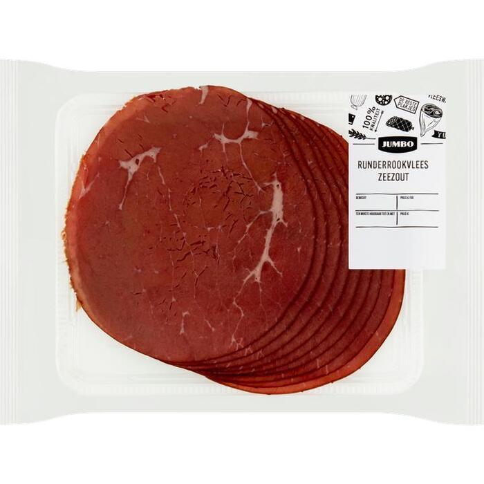 Jumbo Runderrookvlees met Zeezout 100g