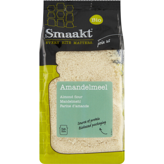 Amandelmeel bio (Zak, 200g)