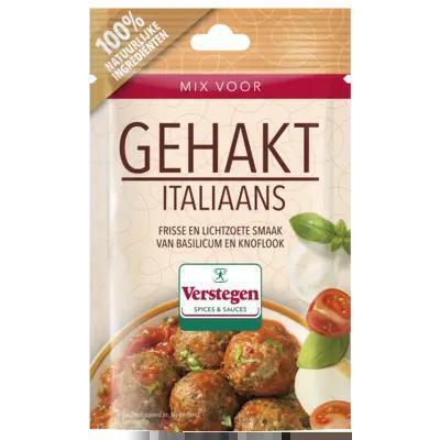 Verstegen Mix voor gehakt Italiaans (Zakje, 40g)