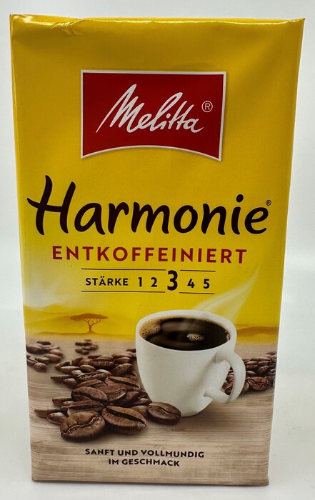 Melitta Harmonie naturmild koffie 500Gr (500g)