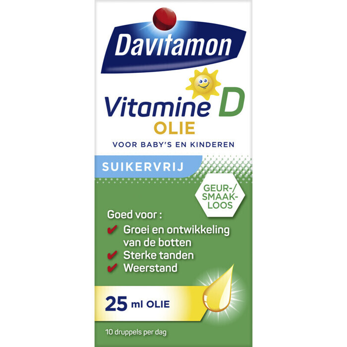 Vitamine D olie (Doos, 25ml)