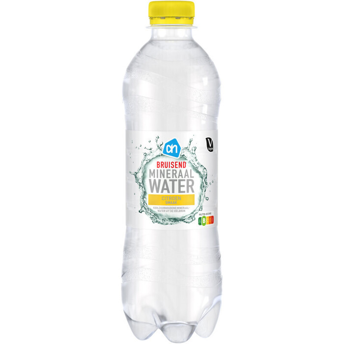 AH Bruisend mineraalwater citroen (0.5L)