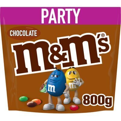 M&M'S Choco melk chocolade snoepjes party (800g)