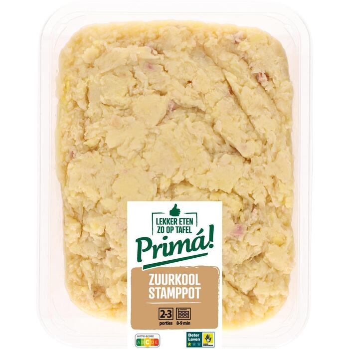 Zuurkool met spek (1kg)