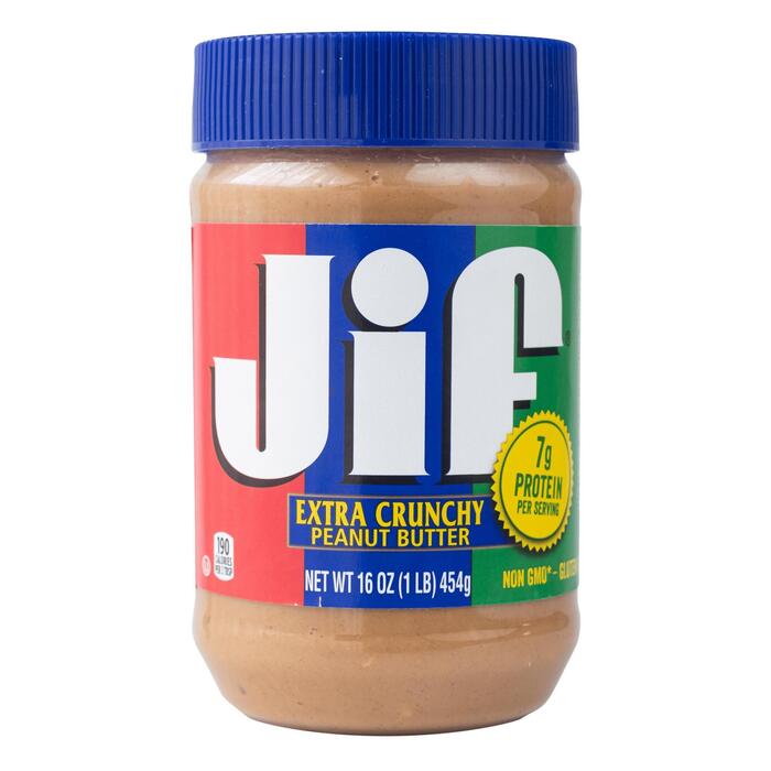 Jif Crunchy (Pot, 454g)