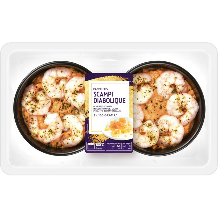 AH Scampi diabolique (320g)