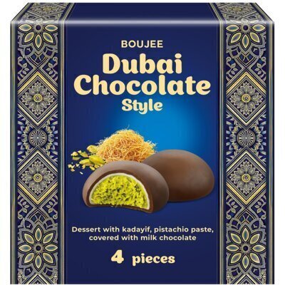 Boujee Dubai chocolate style dessert
