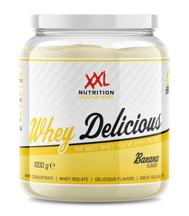 Maak kennis met Whey Delicious; volgens vele gebruikers de lekkerste eiwitshake op de markt! Whey Delicious zich boordevol hoogwaardige wei-eiwitten, BCAA’s en glutamine en met een eiwitpercentage van (1kg)