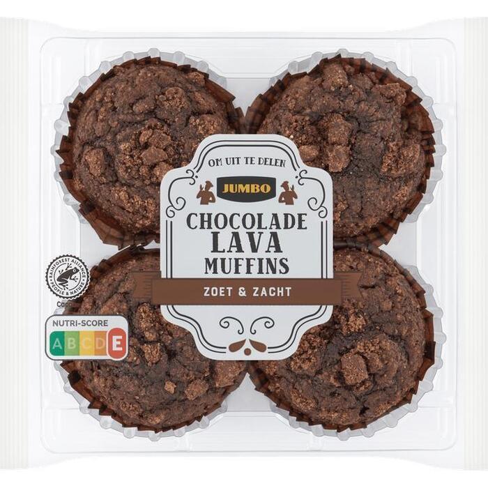 Jumbo Chocolade Lava Muffins 180 g (180g)