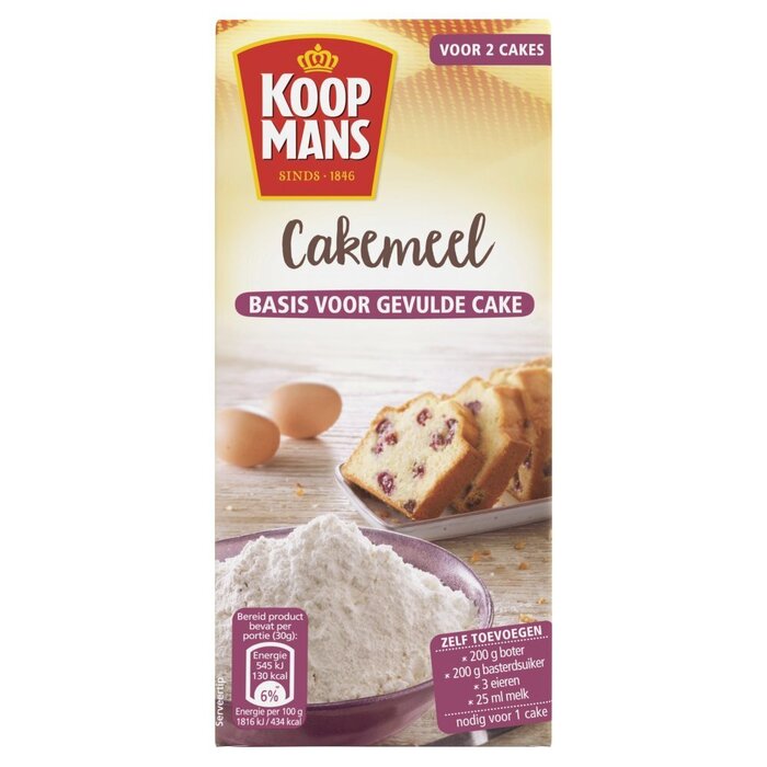 Cakemeel mix (Doos, 450g)