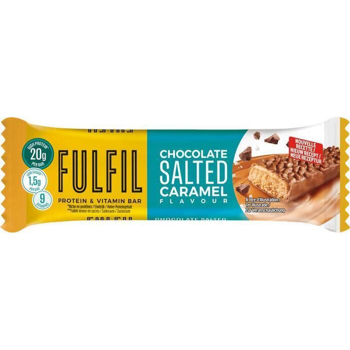 Fulfil Chocolate Salted Caramel Flavour Vitamin & Protein Bar 55 g (55g)